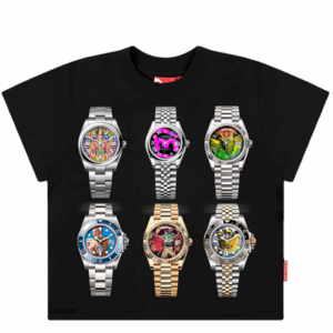 Baby Tee Rolli - Preto