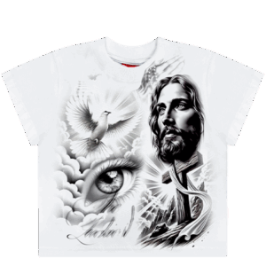 Baby Tee Sangue do Cordeiro - Off-White