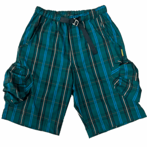Bermuda Xadrez - Azul/Verde