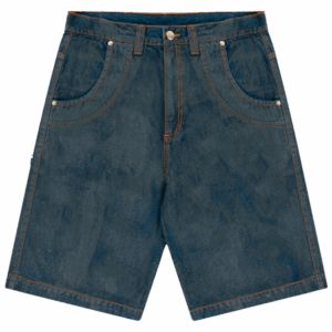 Bermuda Jeans 4 Bolsos - Azul