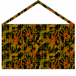 Bolsa Retangular Padronagem MAD - B2 Mapa de Calor