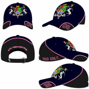 Boné Baseball Imperial - Azul/Preto/Rosa