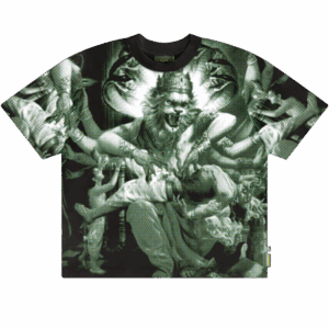 Camiseta Furadinha Destruction God - Estampa