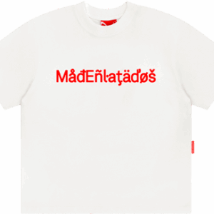 Camiseta MAD Caractere - Branco