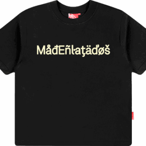 Camiseta MAD Caractere - Preto