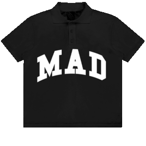 Camiseta Polo College - Preto