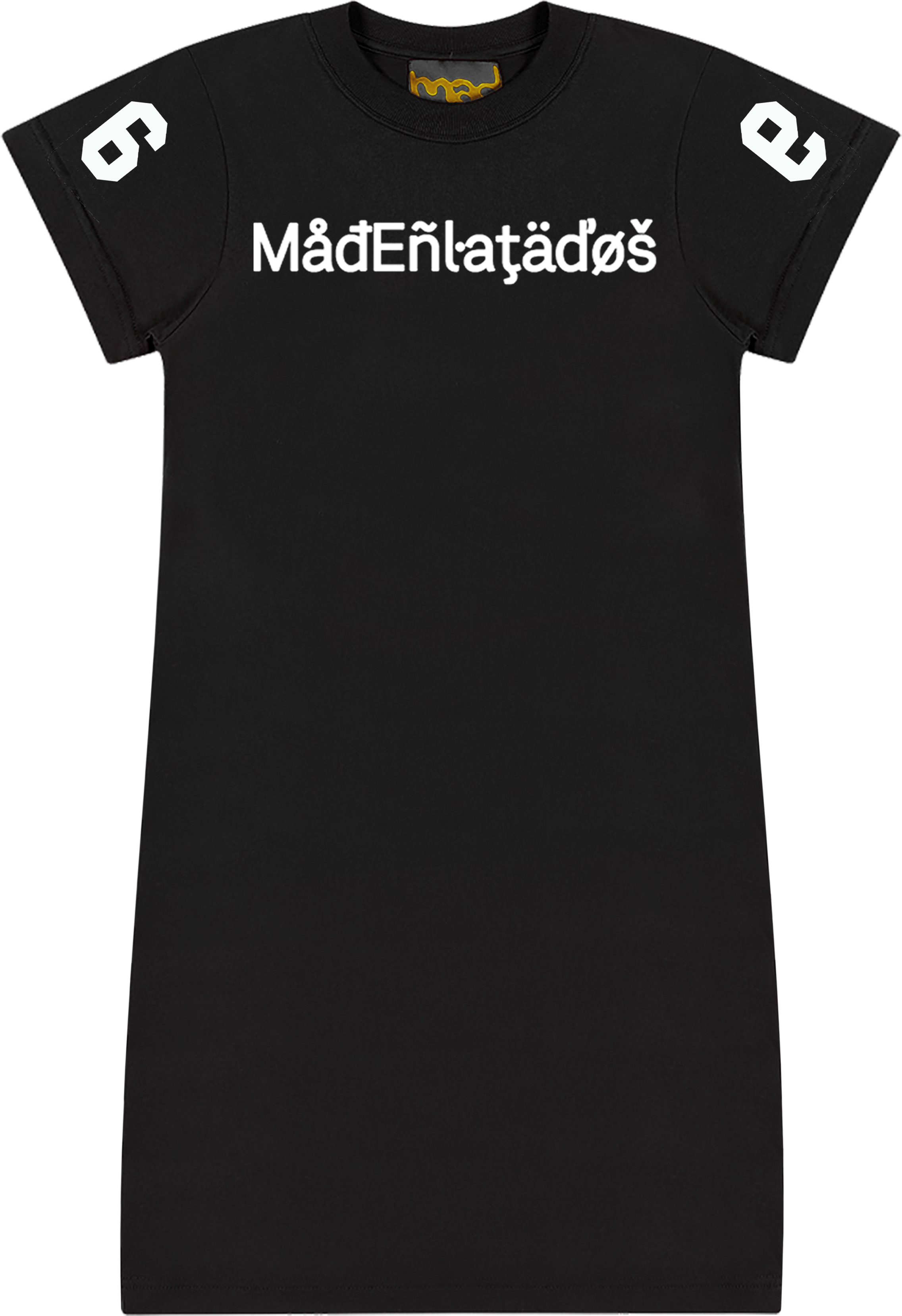 Vestido Malha Caractere - Preto